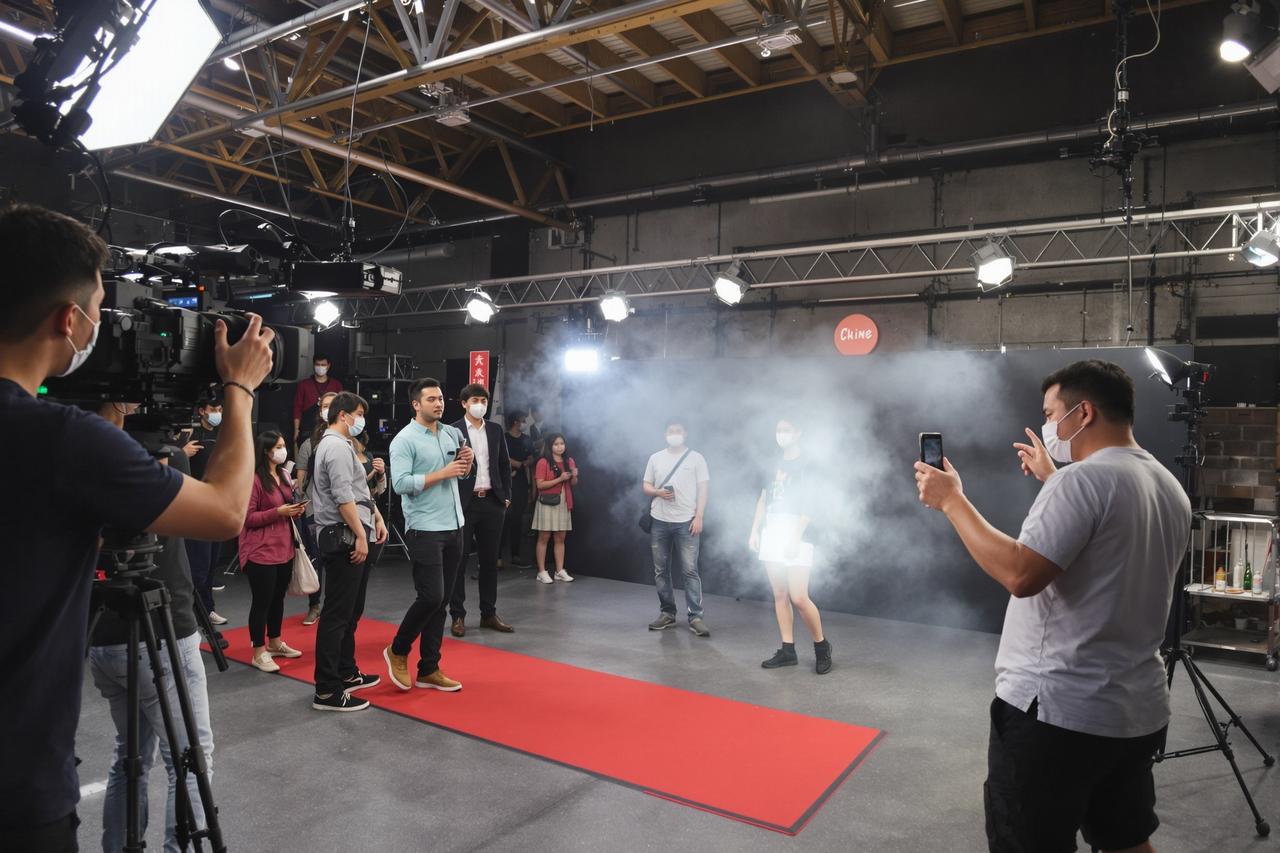 草莓视频开放日 - 探秘拍摄现场